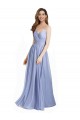 A-Linien Chiffon Spitze Lange Brautjungfernkleider Kaufen