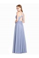 A-Linien Chiffon Spitze Lange Brautjungfernkleider Kaufen