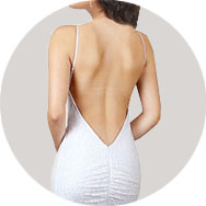 Offener Rücken Brautkleider Verkauf